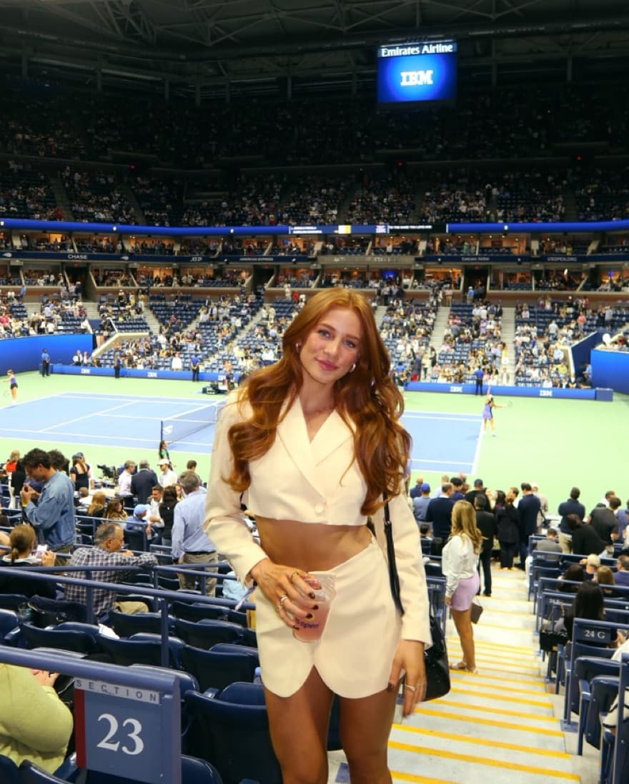 Chic Monochrome Crop Top and Shorts Set - Image 1