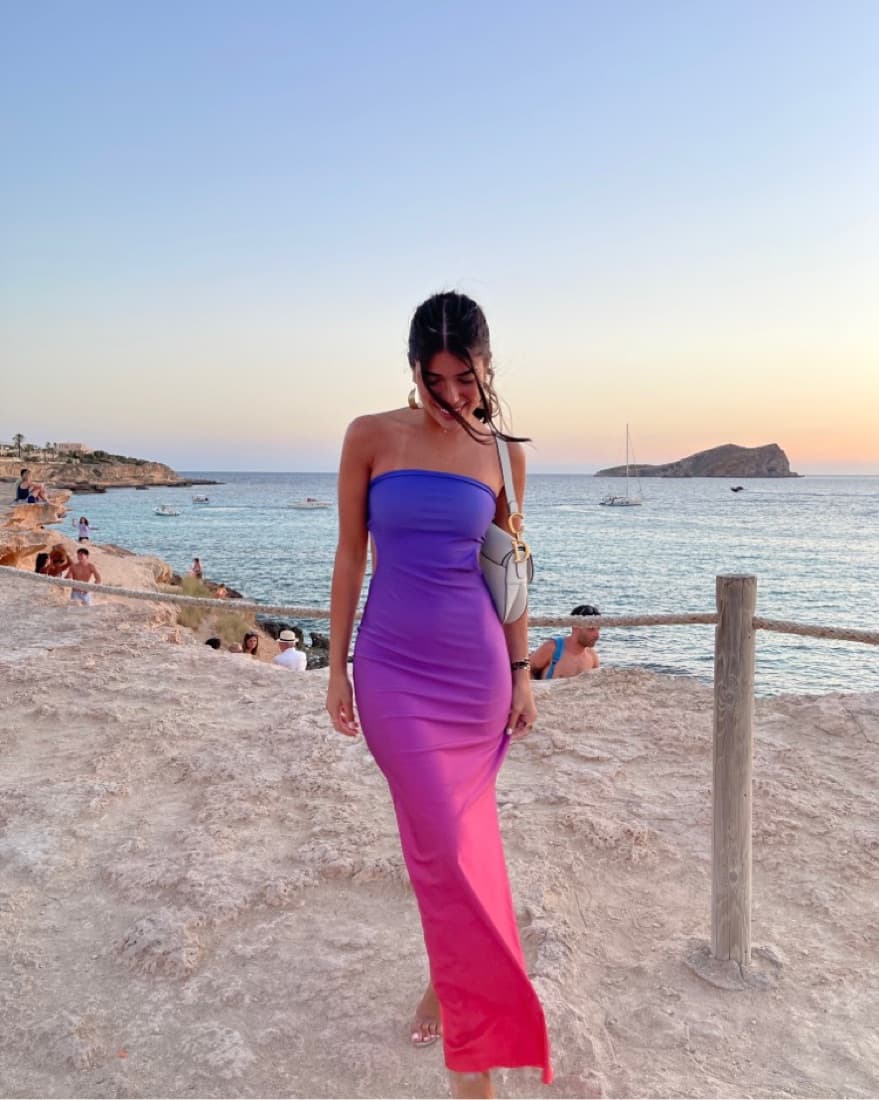 Ombre Baobab Dress - Image 1