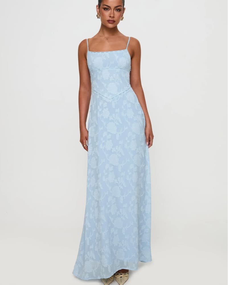 Princess Polly Blue Long Dress - Image 1