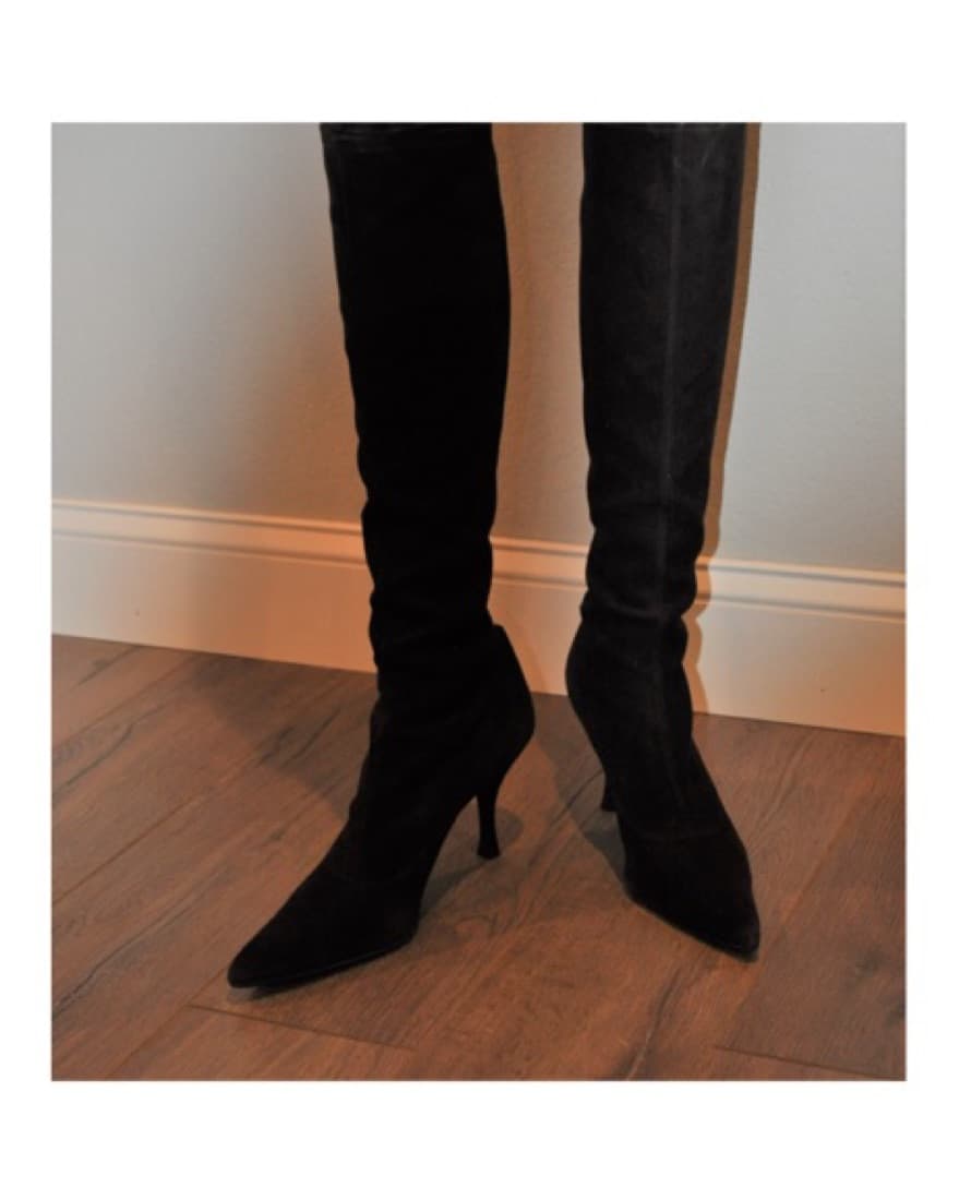 stuart weitzman deep chocolate ss boots - Image 5