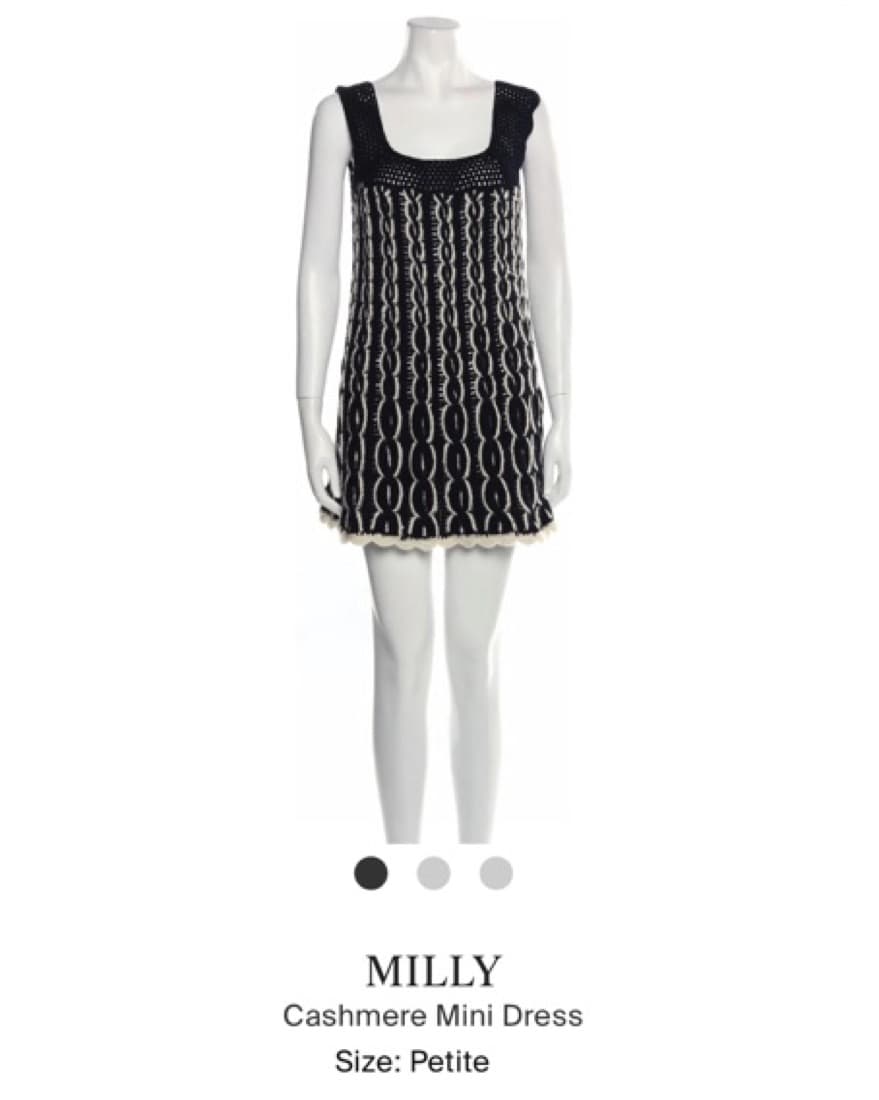 Milly Crochet Dress - Image 1