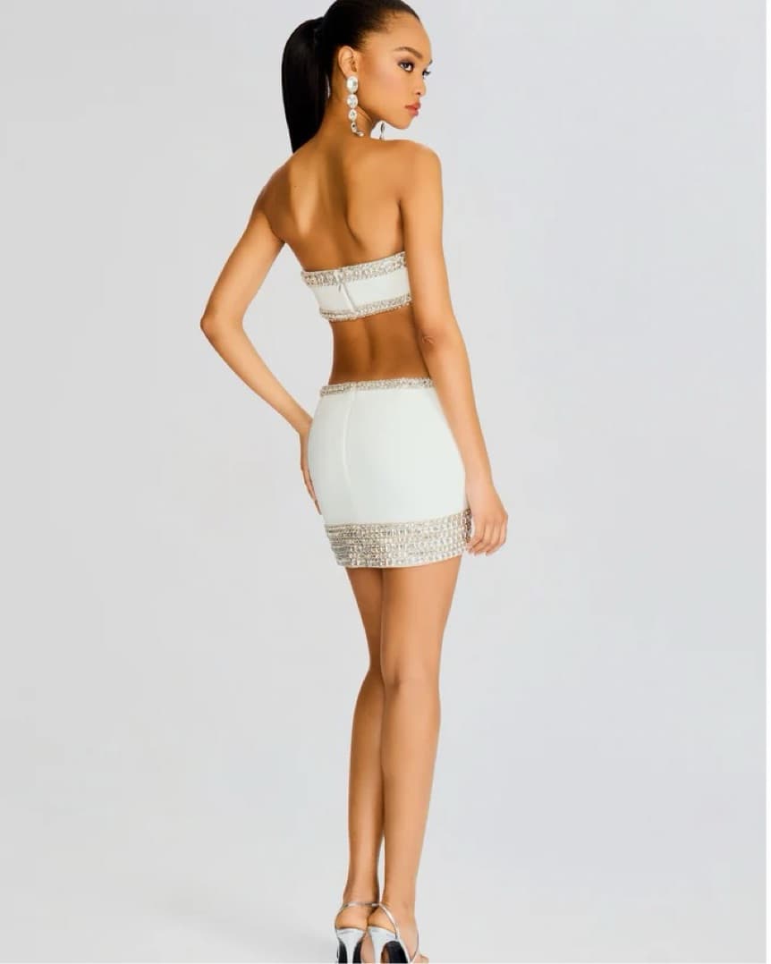 Retrofete Conley Embellished Dress - Image 3