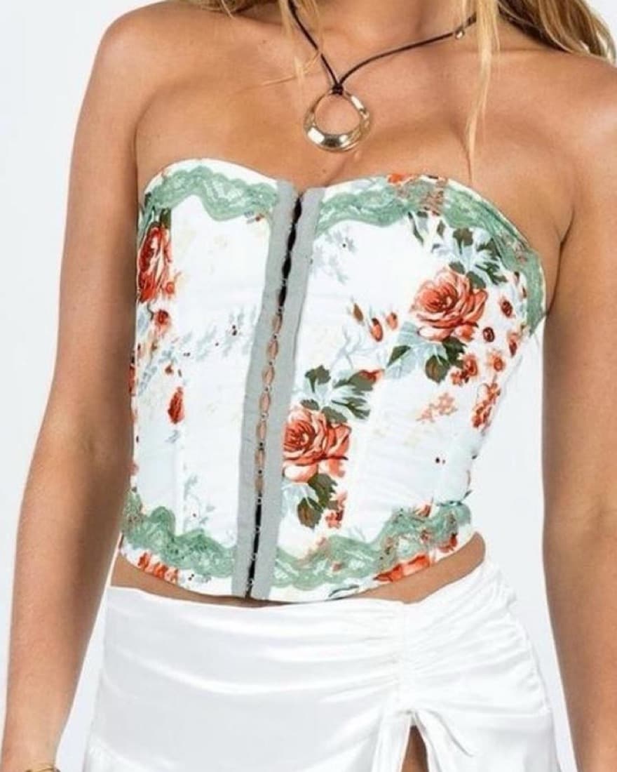 Floral Corset Too - Image 1