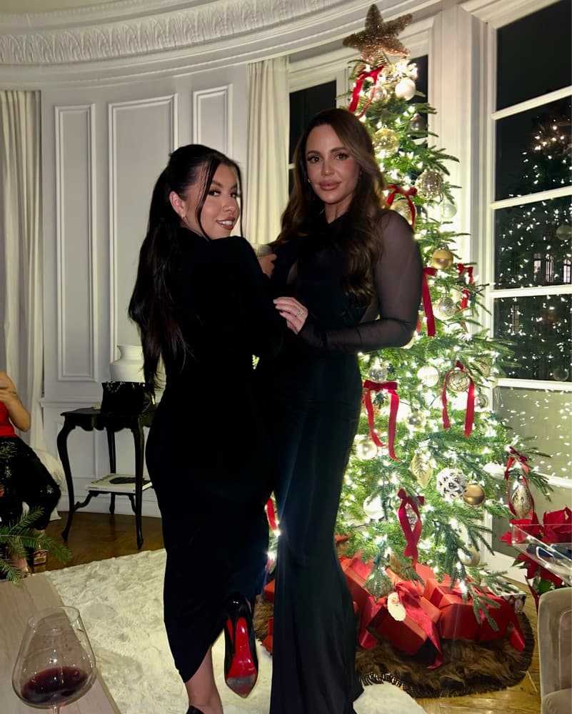 Black Long meski Dress  - Image 1