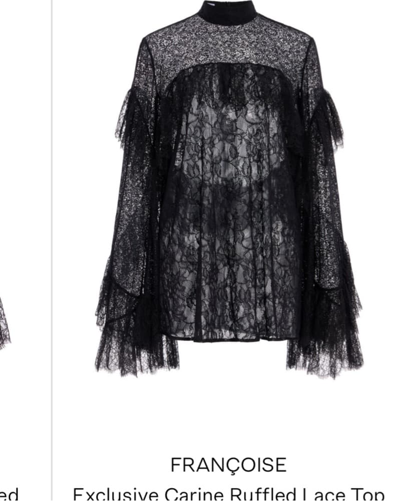 FRANCOISE lace mini Dress - Image 5