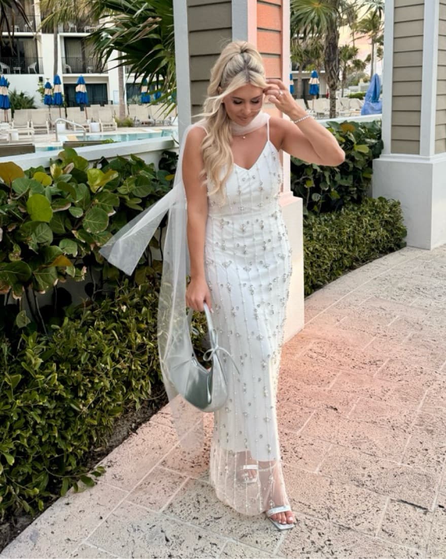 Monique Lhuillier - Amora Beaded Gown - Image 2