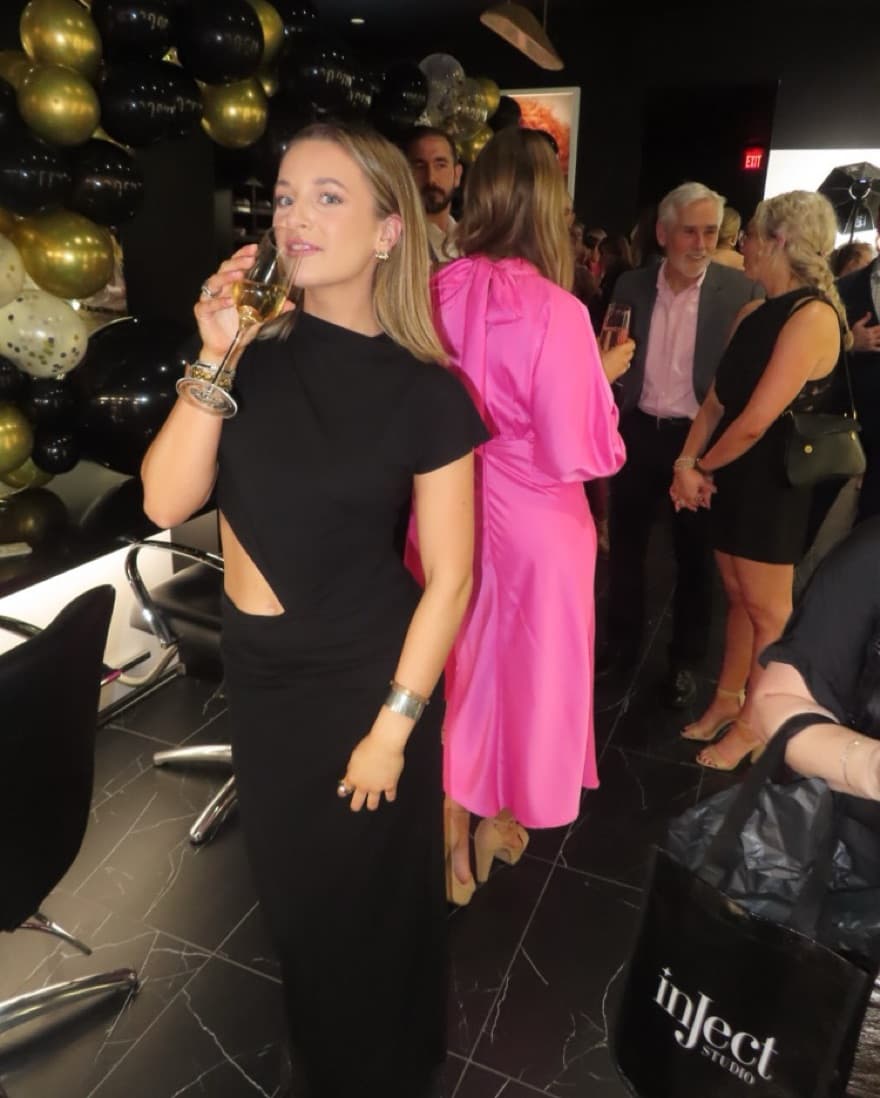 Reformation Black Cutout Maxi Dress - Image 1