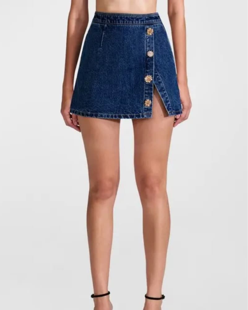 Self portrait Denim Skirt  - Image 1