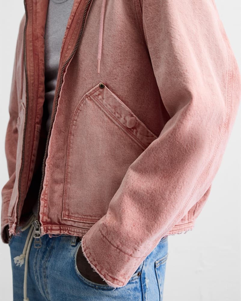 Zara Pink Denim Jacket - Image 2