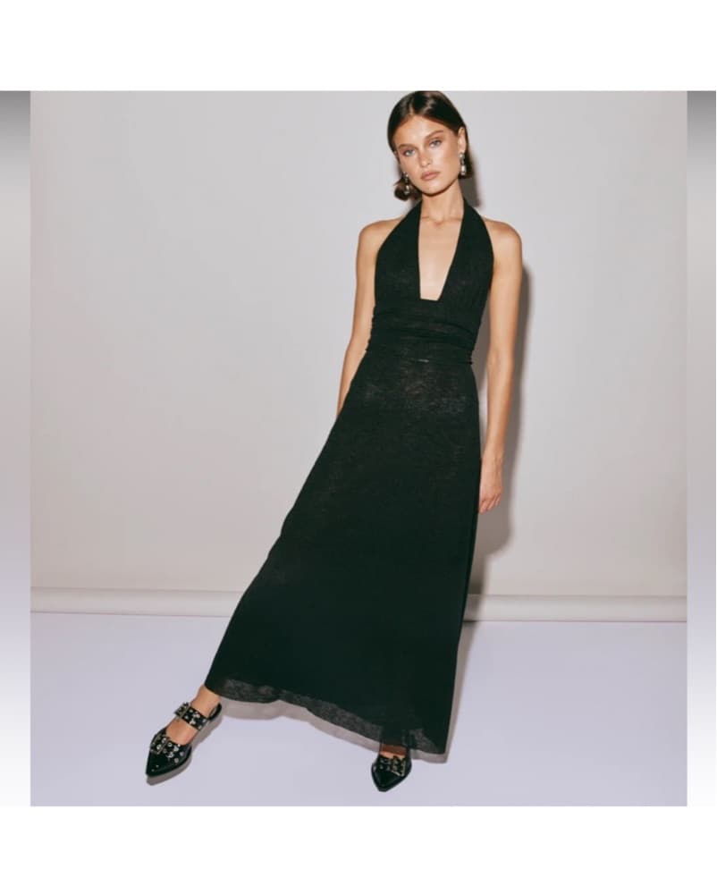 Verge Girl ‘When In Italy’ Halter Dress - Image 1