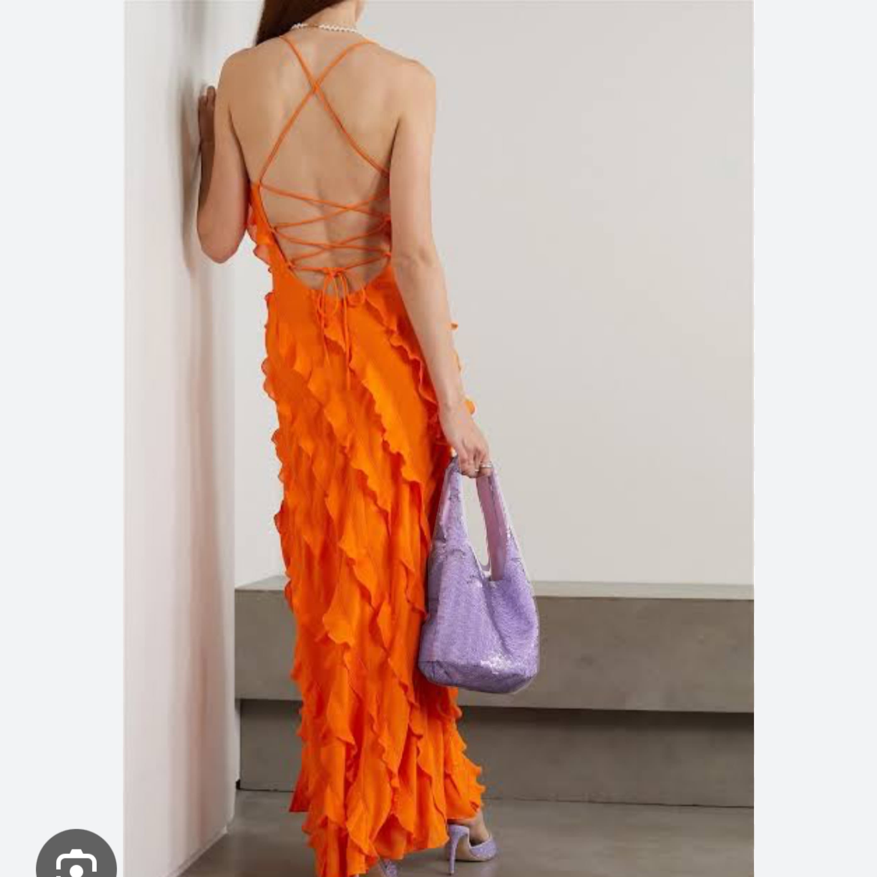 ELVIRE DRESS | NECTARINE  - Image 2