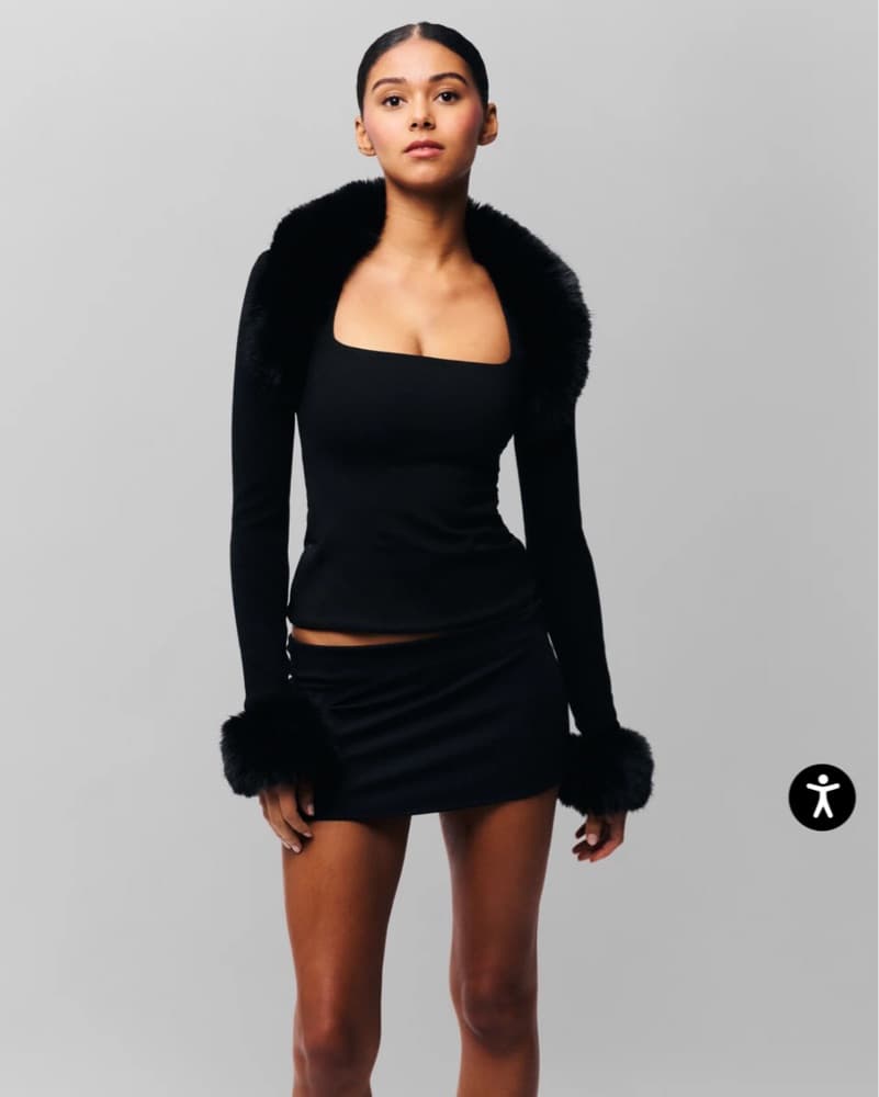 Guizio Faux Fur Bolero - Image 4