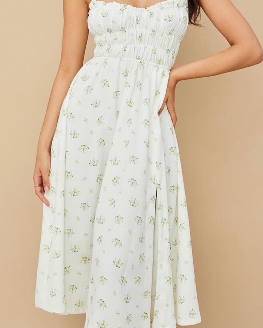 House Of CB Christabel Midi Floral Dress - Image 1