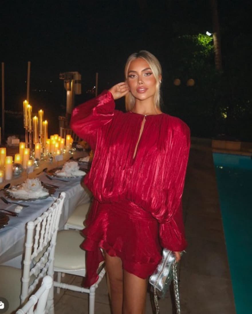 Miss Rosier Red Dress - Image 1