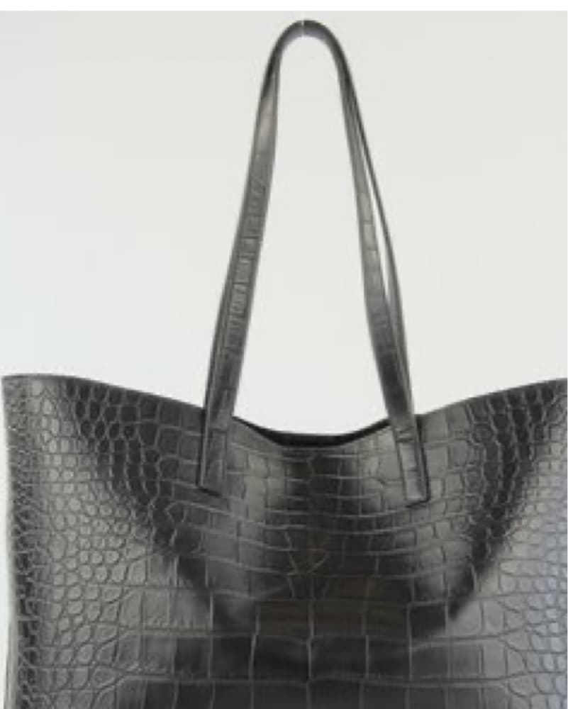 Saint Laurent Black Leather Shoulder Bag - Image 4