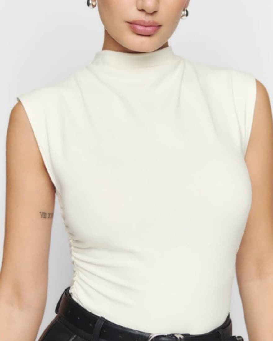 Reformation Lindy Knit Top - Image 2