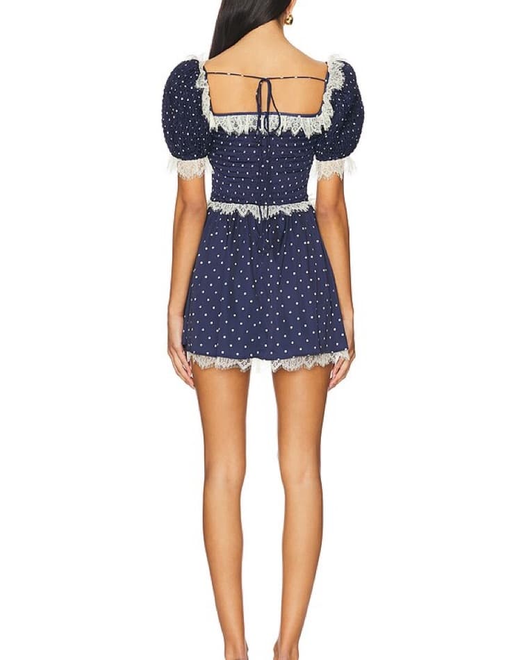 For Love & Lemons Ines Mini Dress - Image 2