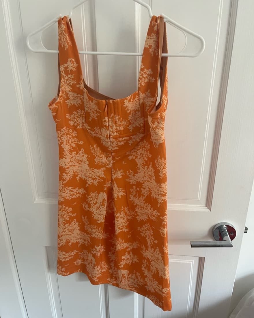 Orange Miaou Dress - Image 3