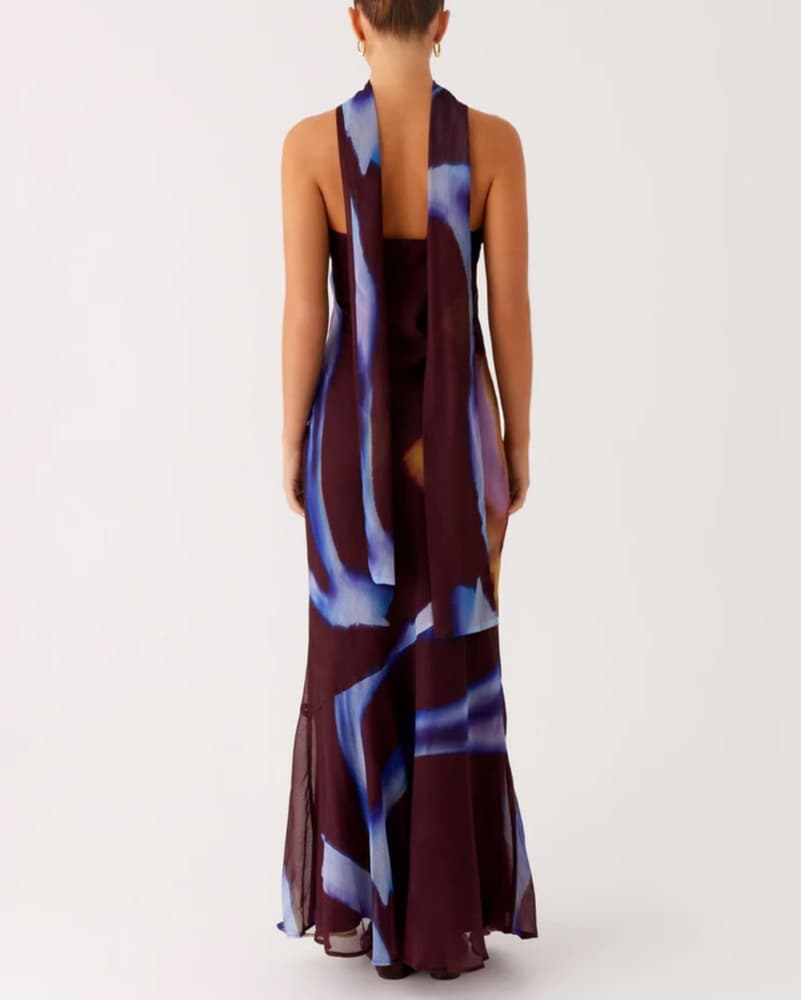 Under The Pagoda Maxi Dress - Dark Flora - Image 2