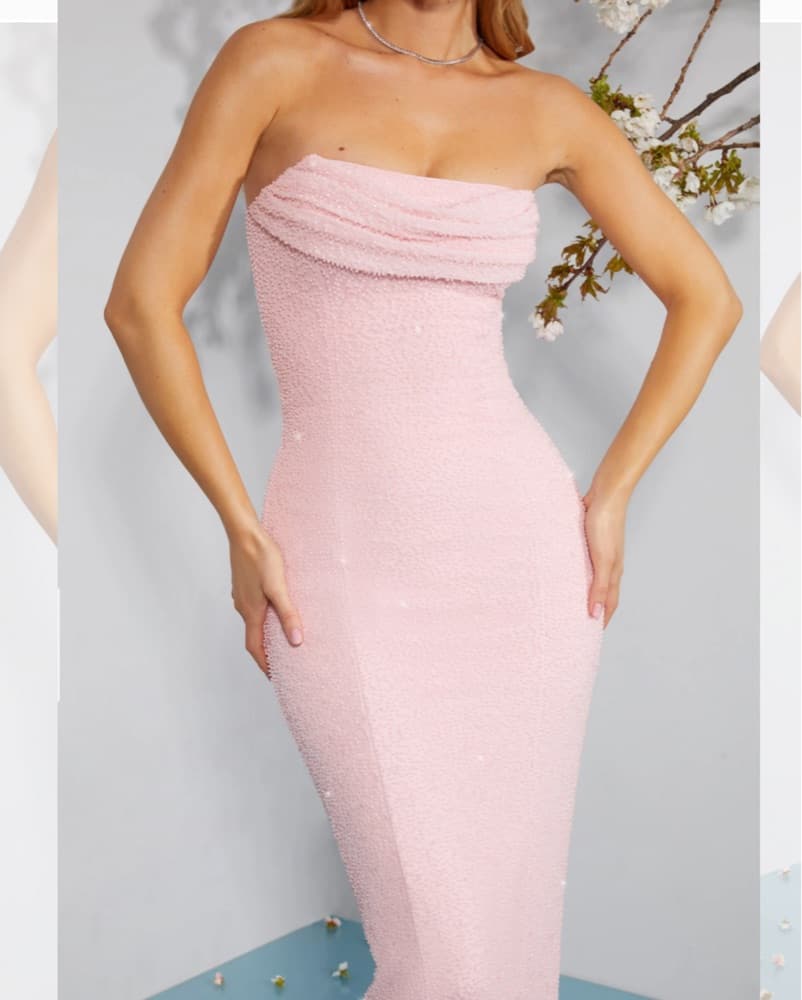 Oh Polly Palermo Embellished Dress - Image 3