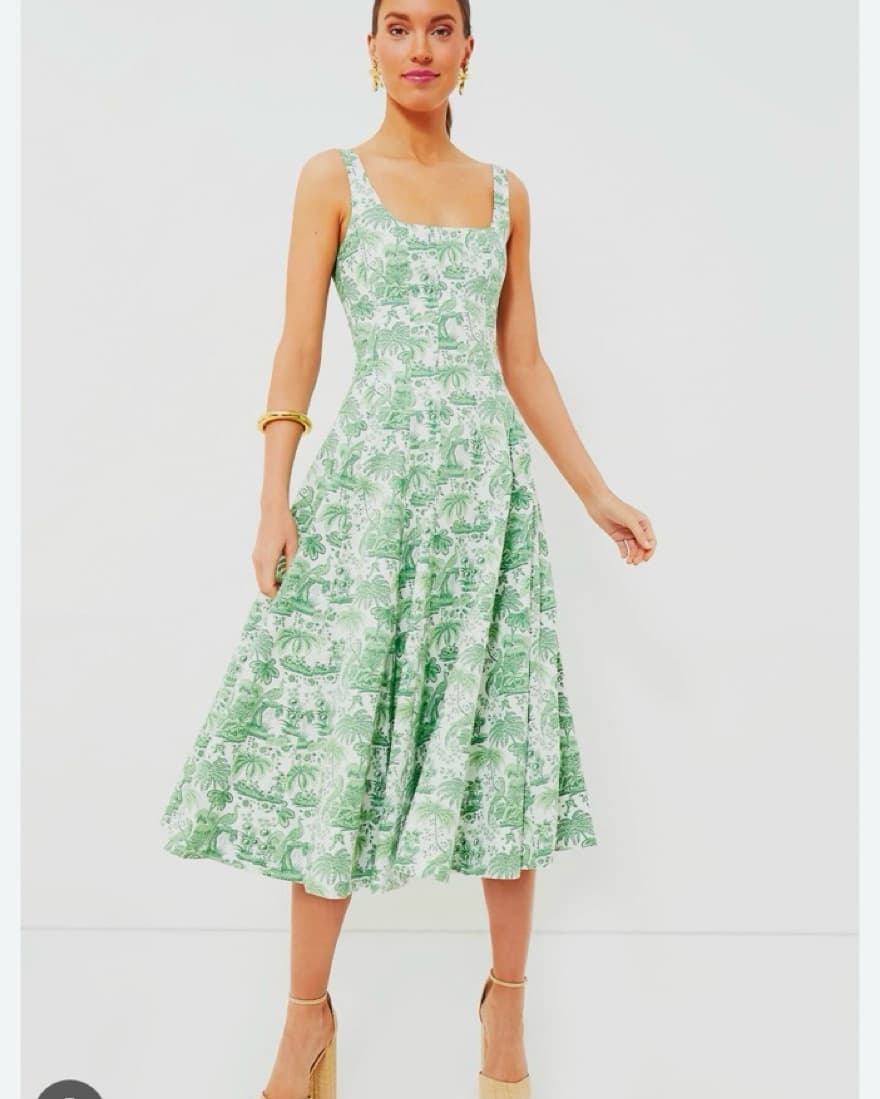 STAUD Clover Tolie Wells Dress - Image 1