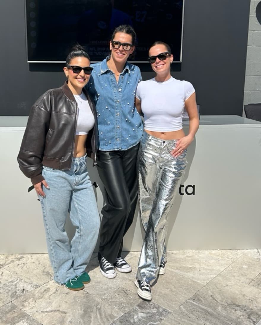 Silver Metallic Pants - Image 3