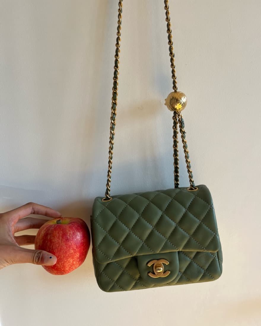 2021 Chanel Classic Mini Square - Image 4