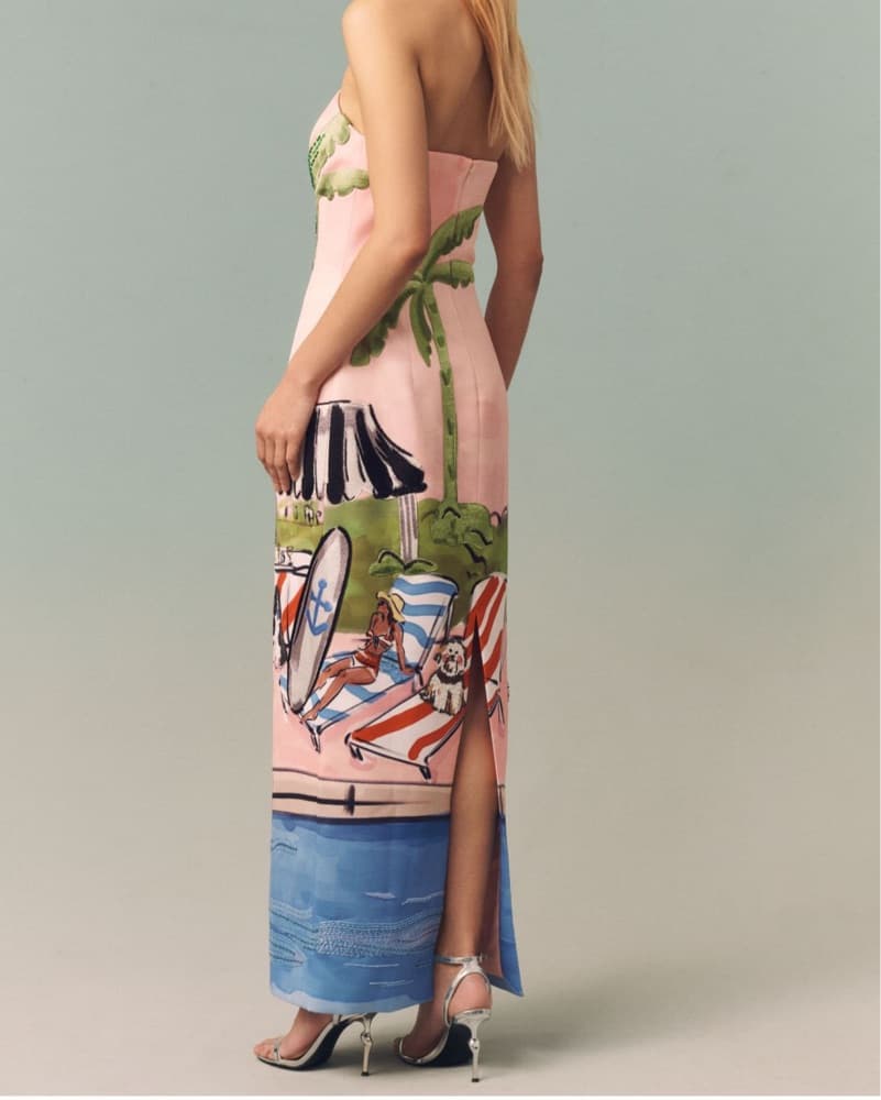 Leo Lin Ava Bustier Maxi Dress - Image 2