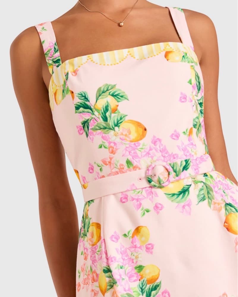 Amanda Uprichard Jude Romper Lemoncello - Image 6
