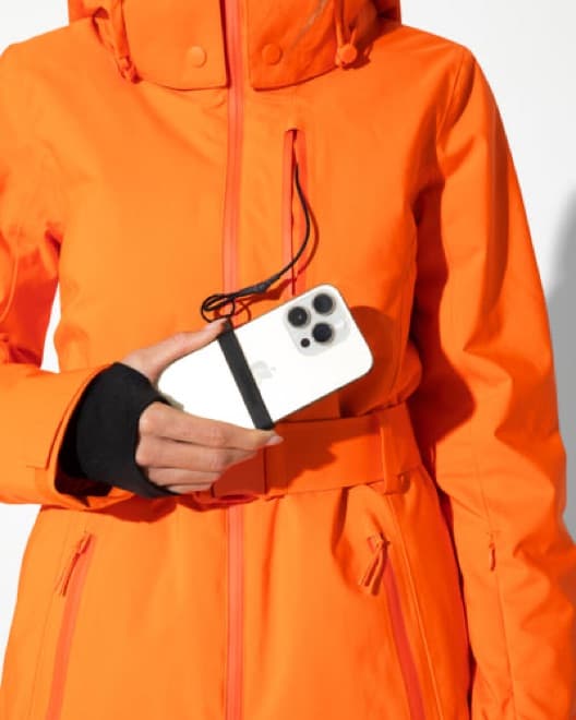 Halfdays Aston Ski Jacket - Orange - Image 3
