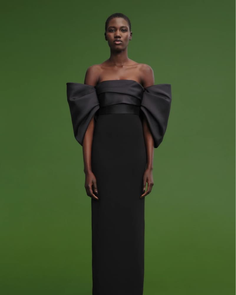 Solace London Black Gown - Image 2