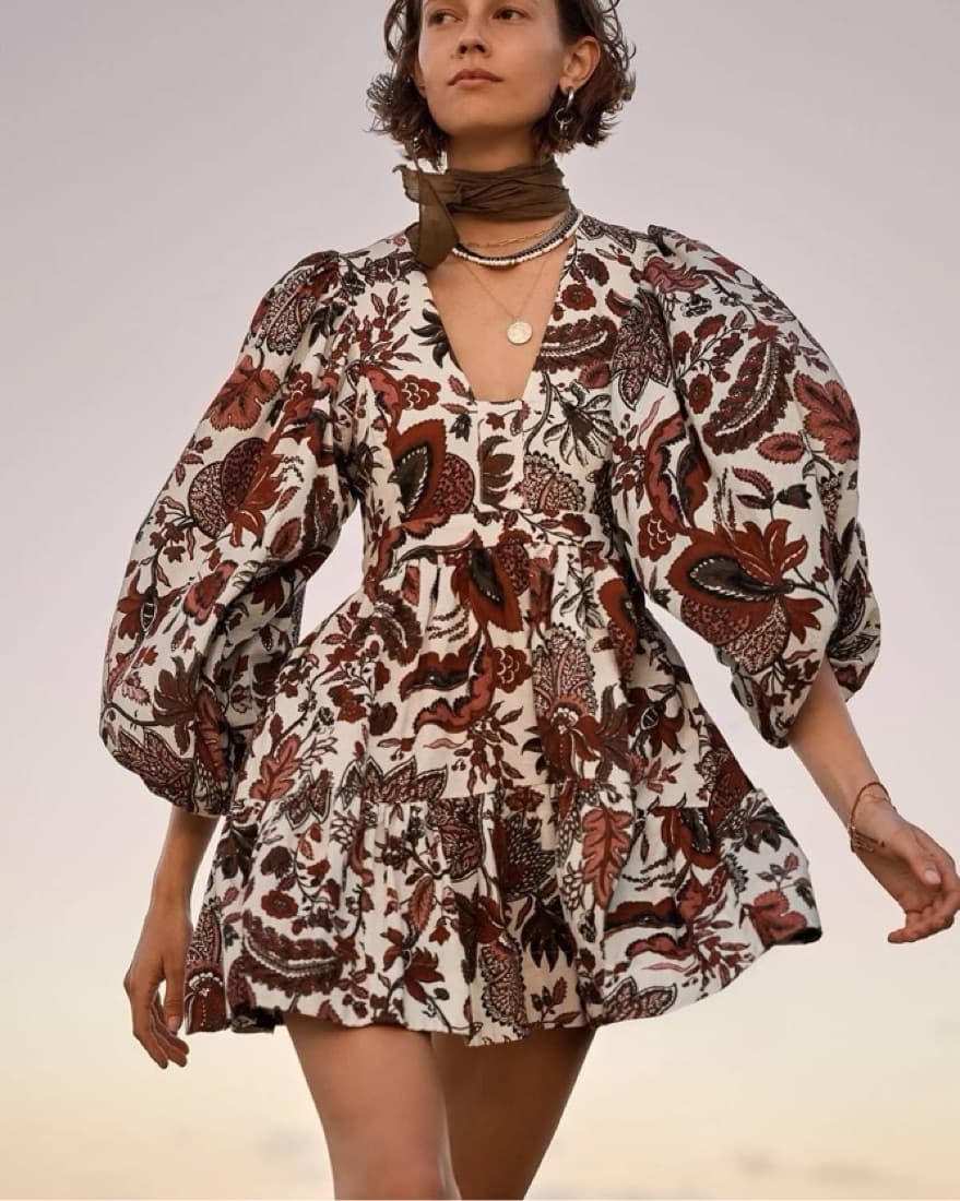 Shona Joy Catalina Floral Mini Dress - Image 3