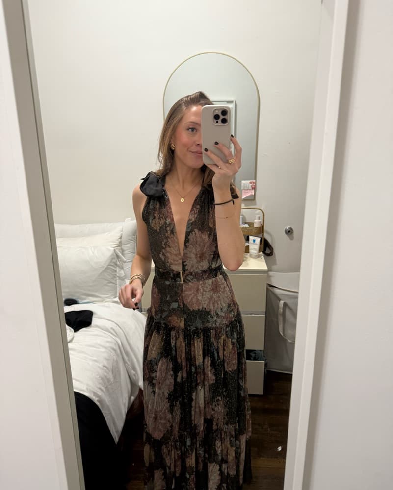 Formal Bow Shoulder dress - Image 1
