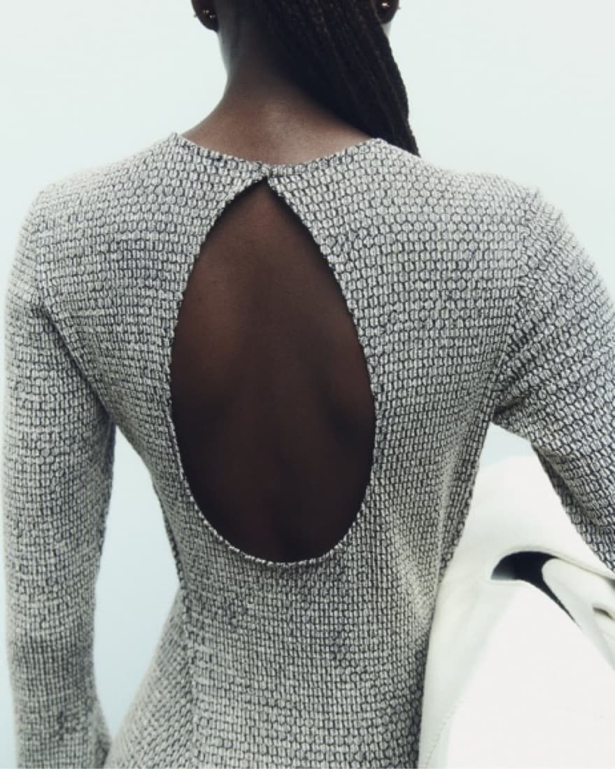 Promounced Seam Dress - Image 6