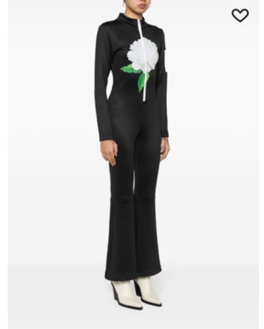 Floral Flared Jumpsuit - Image 3