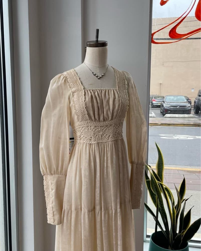 1970’s Gunne Sax Prairie Maxi Dress - Image 2
