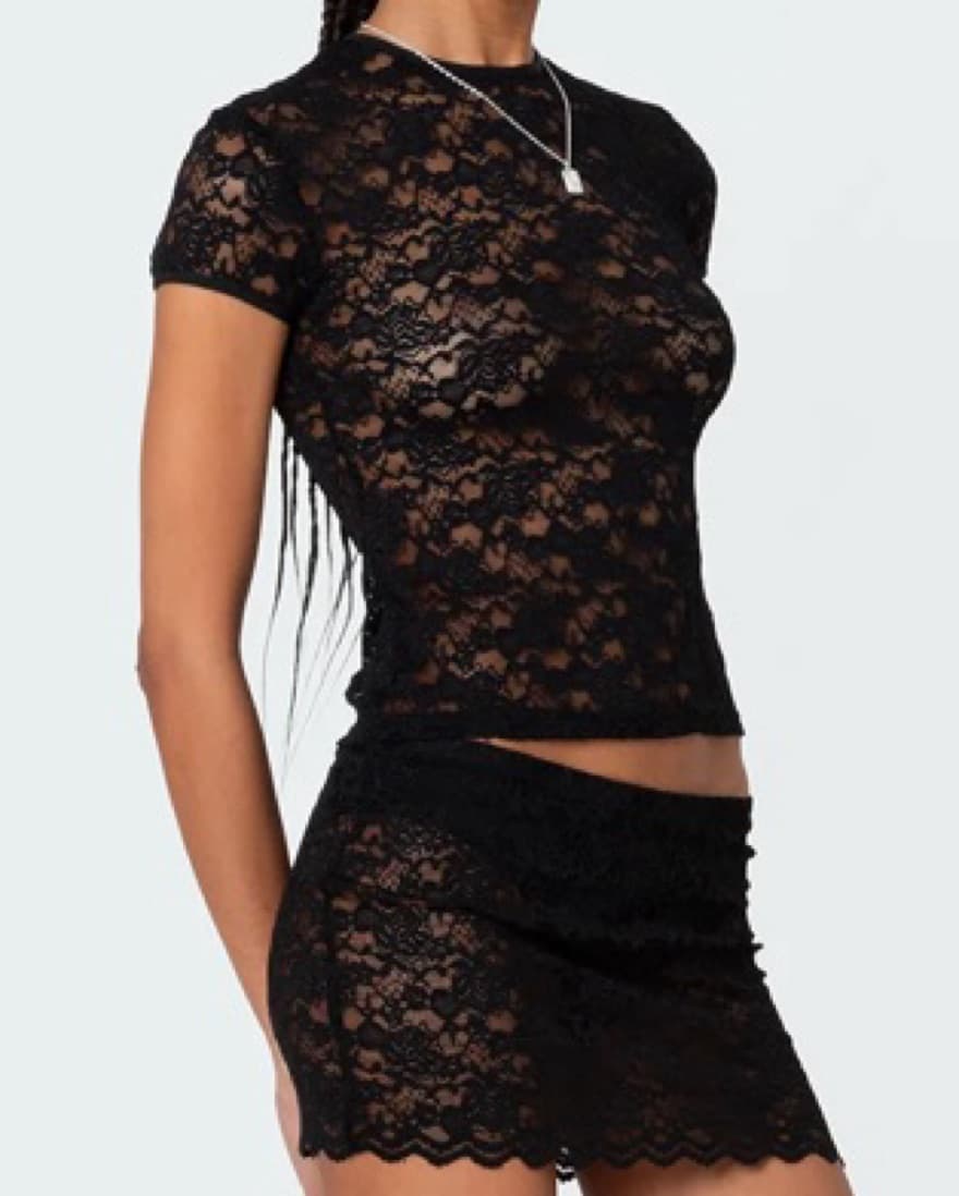 Lace T-Shirt - Image 3
