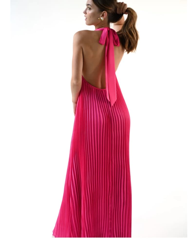 Pink Long Formal Dress - Image 2