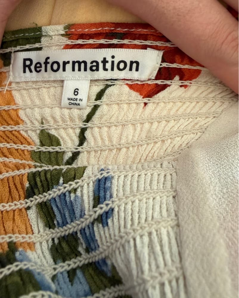 Reformation Juliette Dress - Image 3