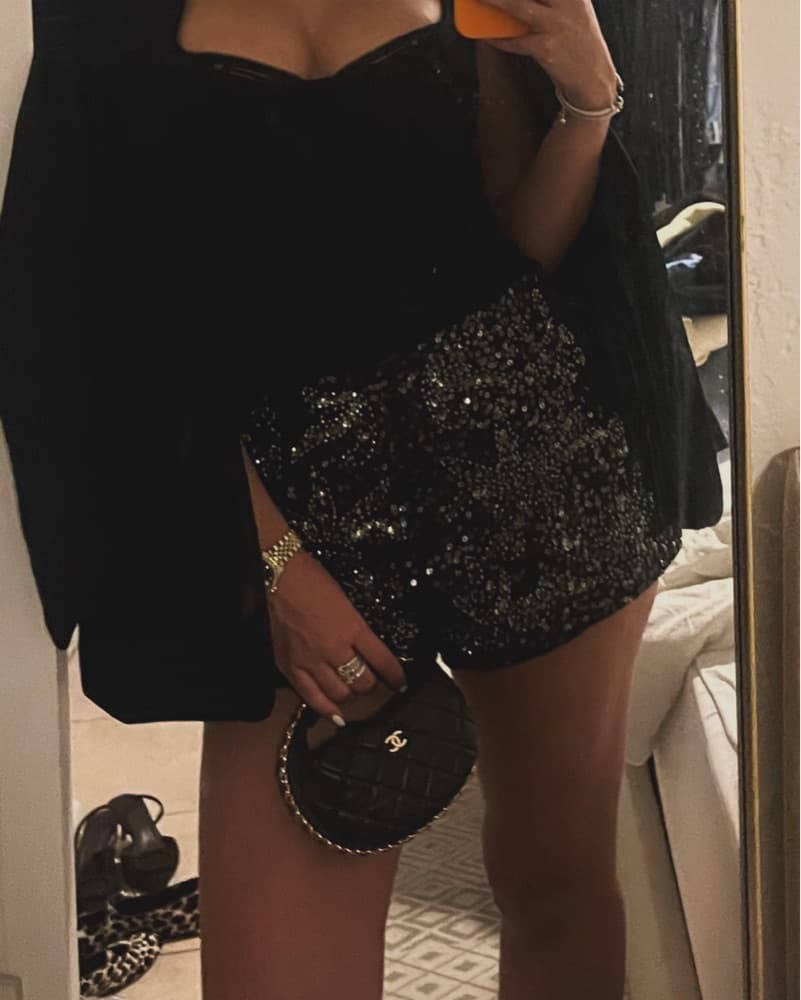 Studded Shorts For A Night Out  - Image 1