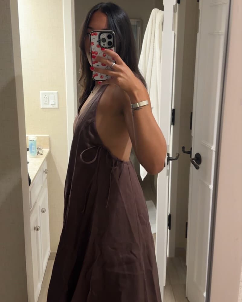 Dissh Brown Halter dress - Image 4