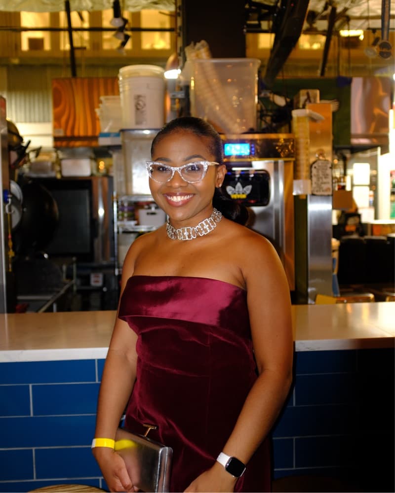 Radiant Velvet Mini Dress - Image 2