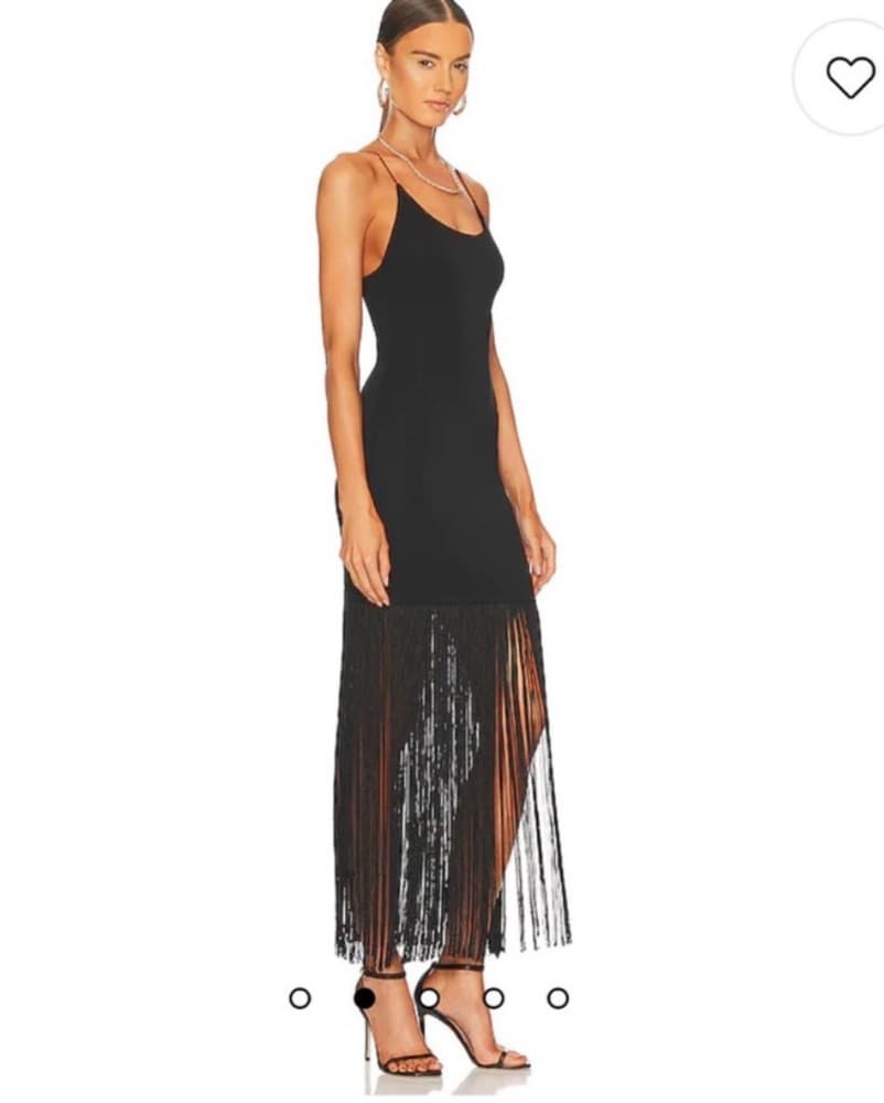 Alice and Olivia Maxi Fringe Dress  - Image 1