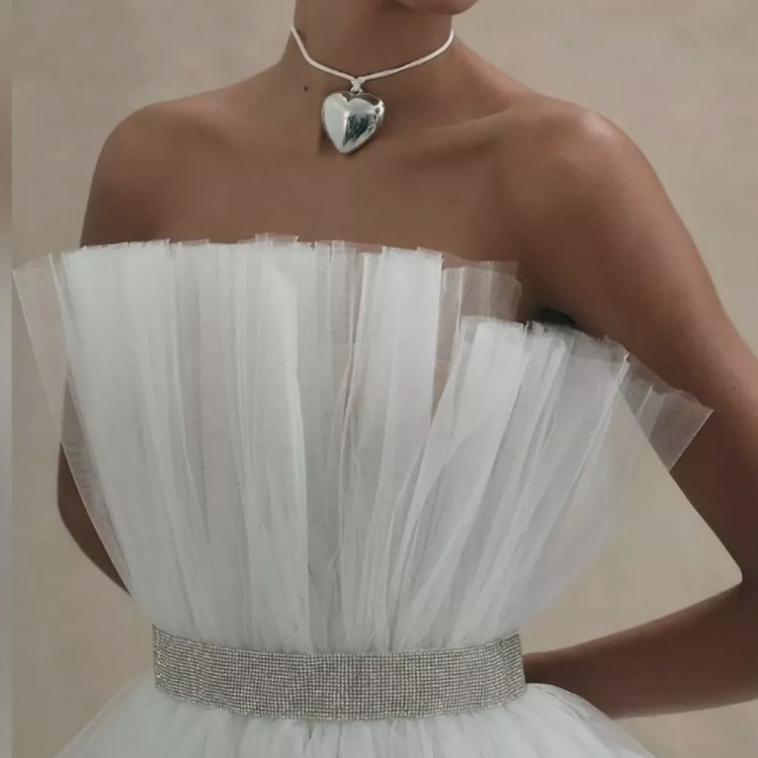 Bronx and Banco Tulle Mini Dress - Image 3
