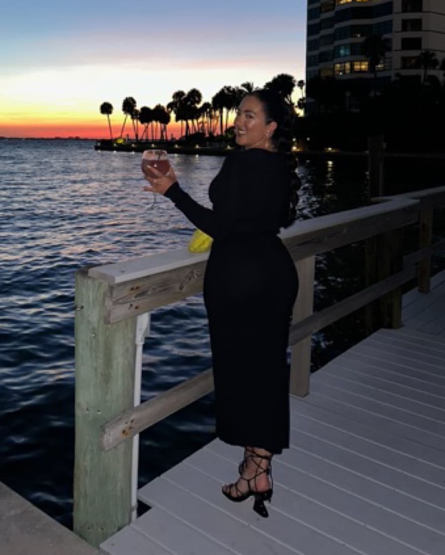 Sexy Black Maxi Dress With Cutouts - Image 2