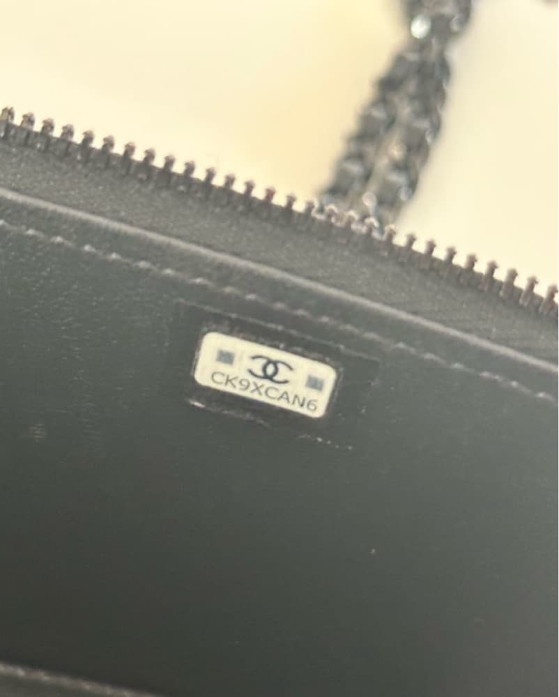 Chanel Quilted Leather Cosmetic Bag - Image 4