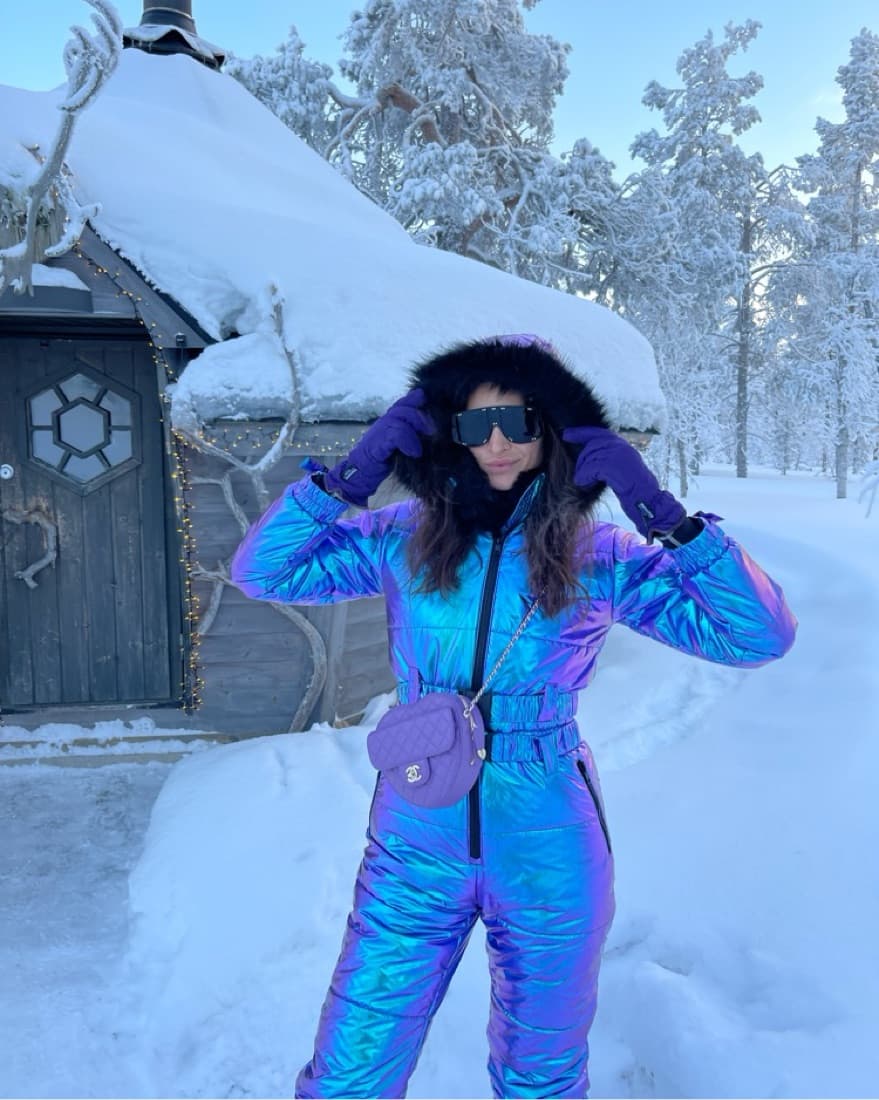Club Exx Iridescent Ski Snowsuit - Image 1