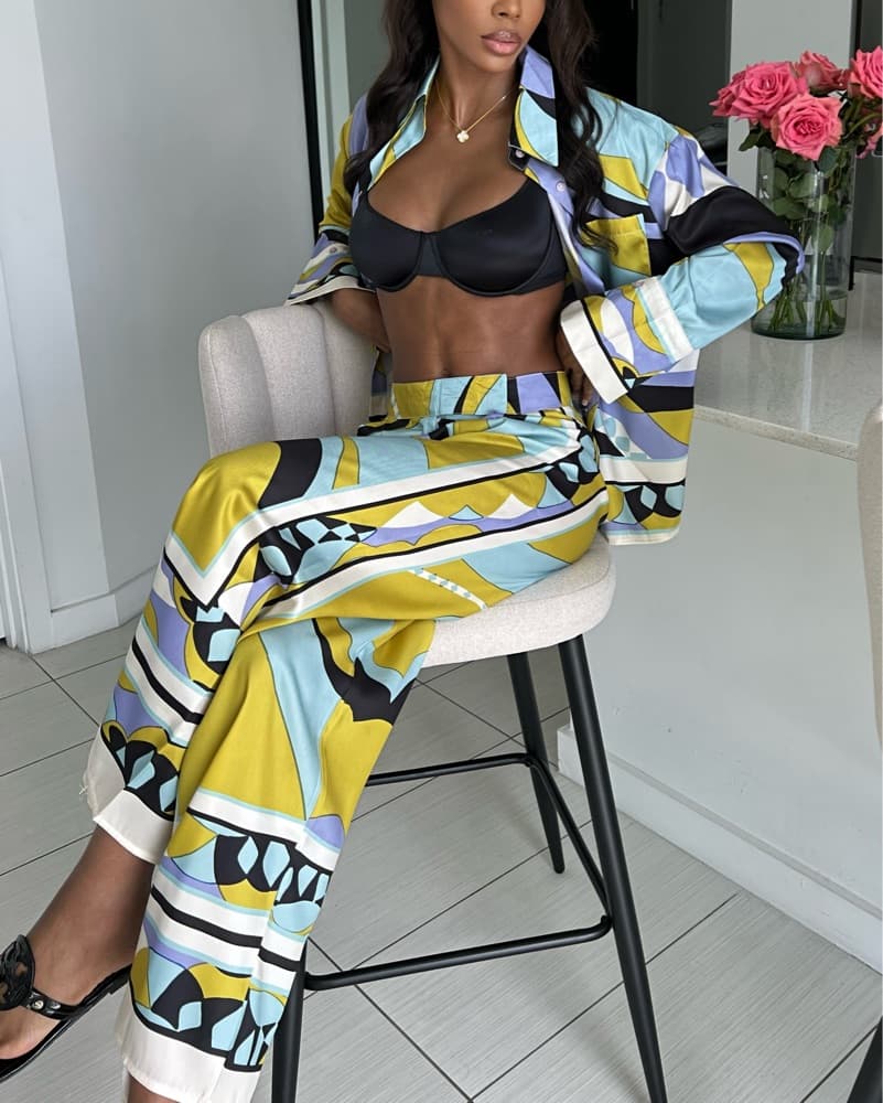 PUCCI Inspired 2 piece set - Image 3
