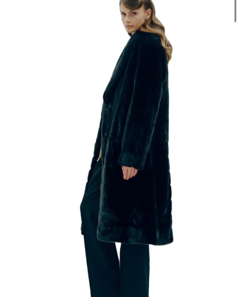 Marei 1998 Relaxed Fur Coat - Image 2