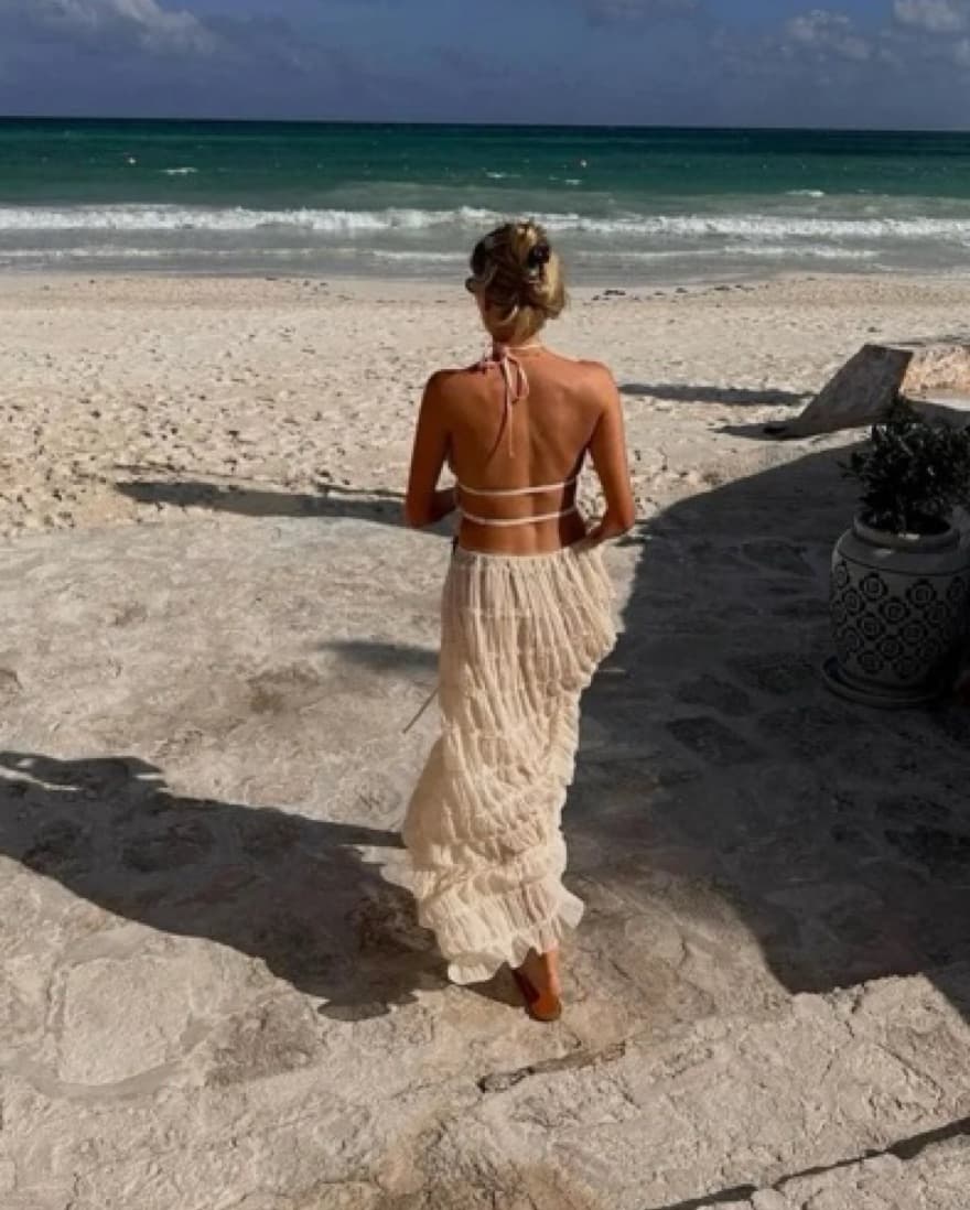 Soera Skirt And Halter Set - Image 5